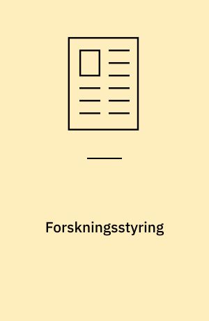 Forskningsstyring