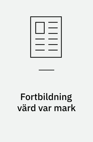 Fortbildning värd var mark