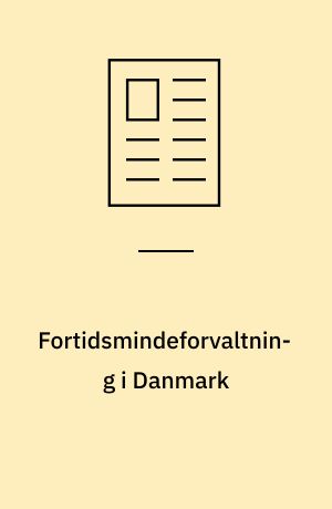 Fortidsmindeforvaltning i Danmark