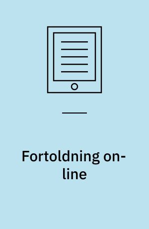 Fortoldning on-line
