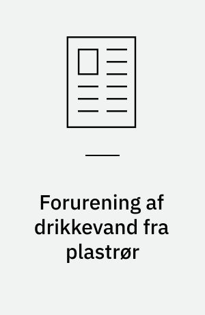 Forurening af drikkevand fra plastrør