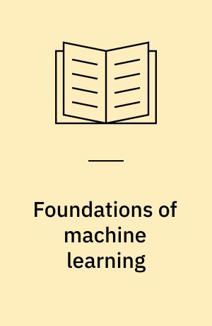 Foundations of machine learning