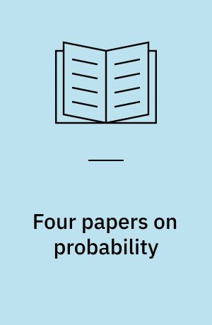 Four papers on probability