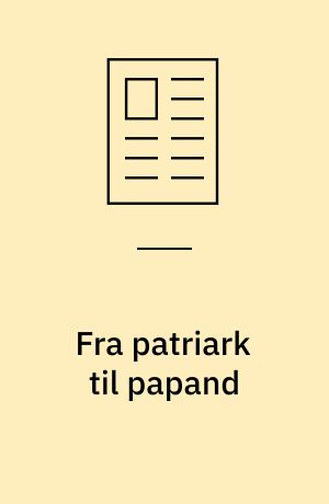Fra patriark til papand