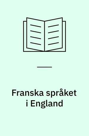 Franska språket i England