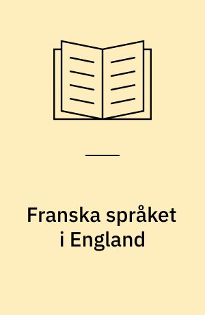 Franska språket i England