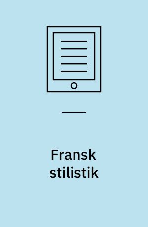 Fransk stilistik