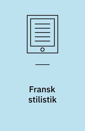 Fransk stilistik