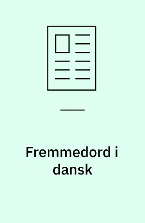 Fremmedord i dansk