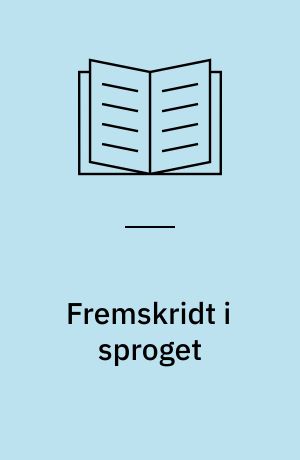 Fremskridt i sproget