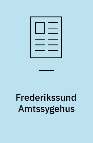 Frederikssund Amtssygehus
