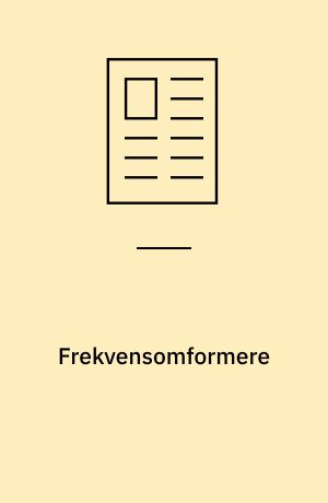 Frekvensomformere