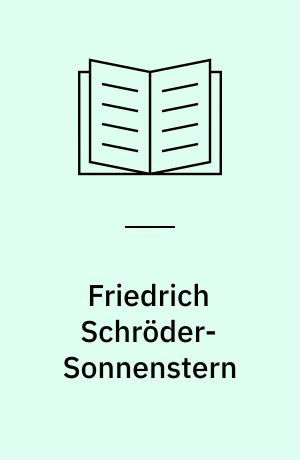 Friedrich Schröder-Sonnenstern