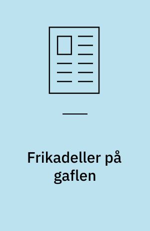 Frikadeller på gaflen