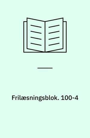 Frilæsningsblok. 100-4