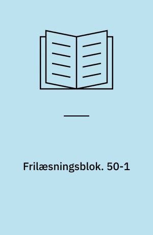 Frilæsningsblok. 50-1