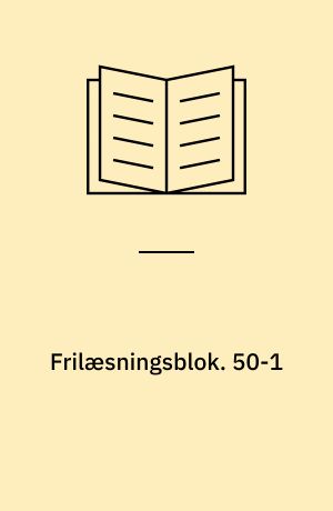 Frilæsningsblok. 50-1