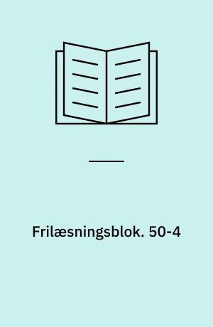 Frilæsningsblok. 50-4
