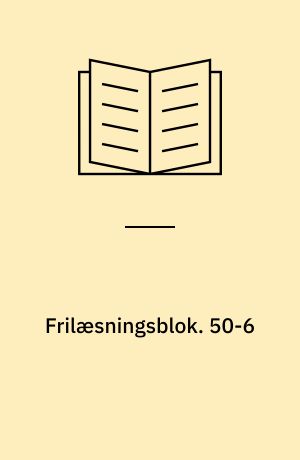 Frilæsningsblok. 50-6