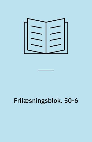 Frilæsningsblok. 50-6