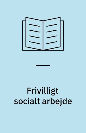 Frivilligt socialt arbejde : nøgletal