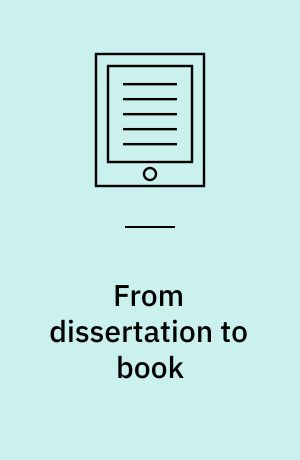 From dissertation to book