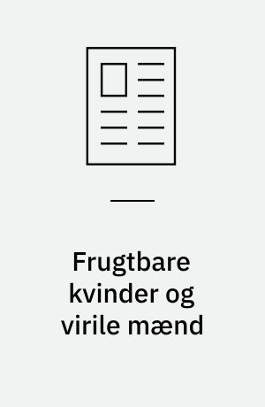Frugtbare kvinder og virile mænd : seksualitet i spændningsfeltet mellem katolicisme og fascisme