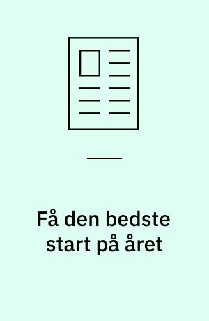 Få den bedste start på året