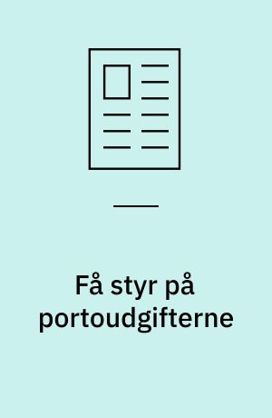 Få styr på portoudgifterne: Frankeringsmaskiner: Portovægte