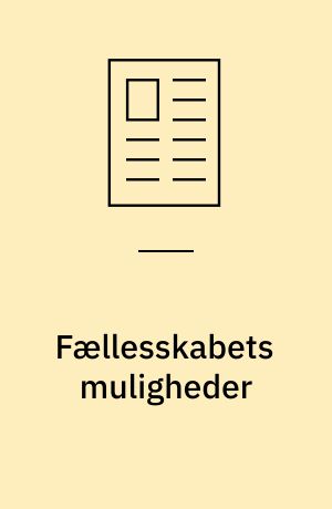 Fællesskabets muligheder