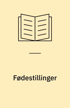 Fødestillinger