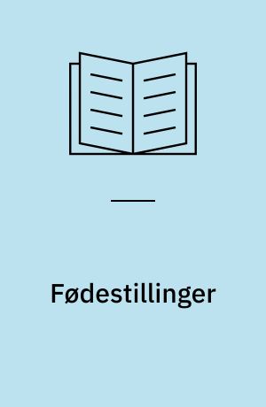 Fødestillinger