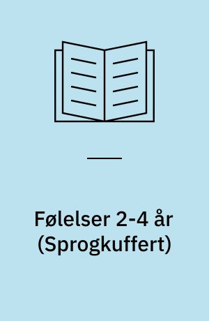 Følelser 2-4 år : tematisk sprogleg