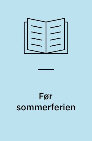 Før sommerferien