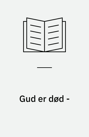 Gud er død -