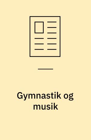 Gymnastik og musik