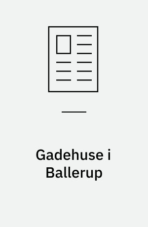 Gadehuse i Ballerup
