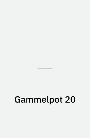 Gammelpot 20 : Den sorte kimono