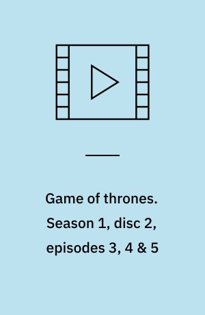 Game of thrones. Season 1, disc 2, episodes 3, 4 & 5 (Stor skrift)