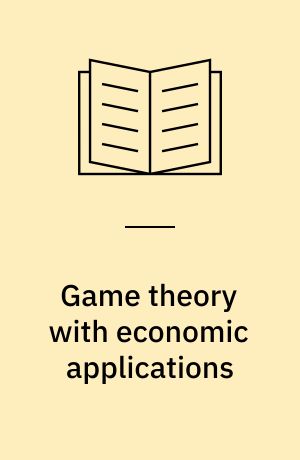 Game theory with economic applications