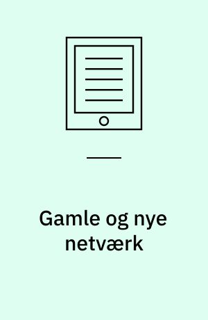 Gamle og nye netværk : om pårørende, venner og handicap