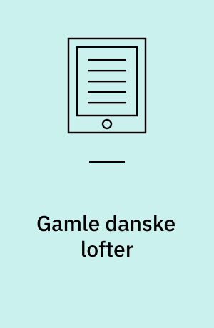 Gamle danske lofter