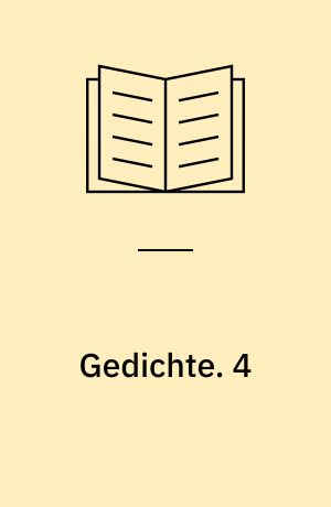Gedichte. 4