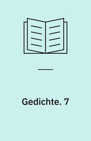 Gedichte. 7