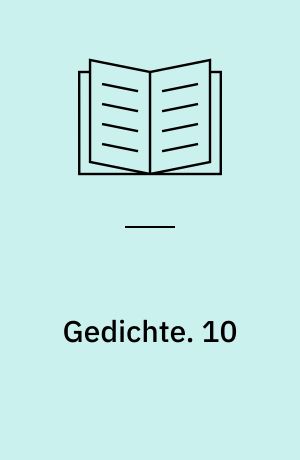 Gedichte. 10