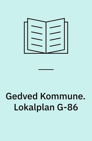 Gedved Kommune. Lokalplan G-86 : for et boligområde i Grumstrup