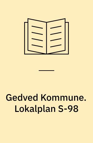 Gedved Kommune. Lokalplan S-98 : nyt boligområde på Røde Mølle Banke i Søvind : oktober 2005