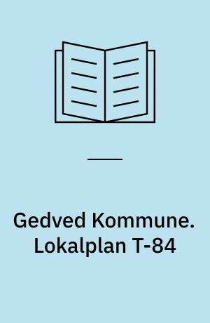 Gedved Kommune. Lokalplan T-84 : for boligområde i Tvingstrup