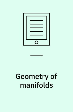 Geometry of manifolds