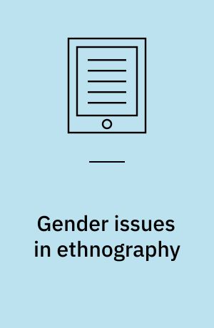 Gender issues in ethnography
